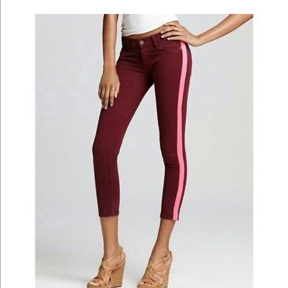 🎉NWT Hudson Super Skinny with Tuxedo Stripe